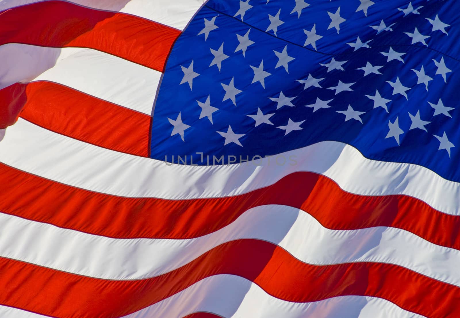 Tilted US Flag by snokid