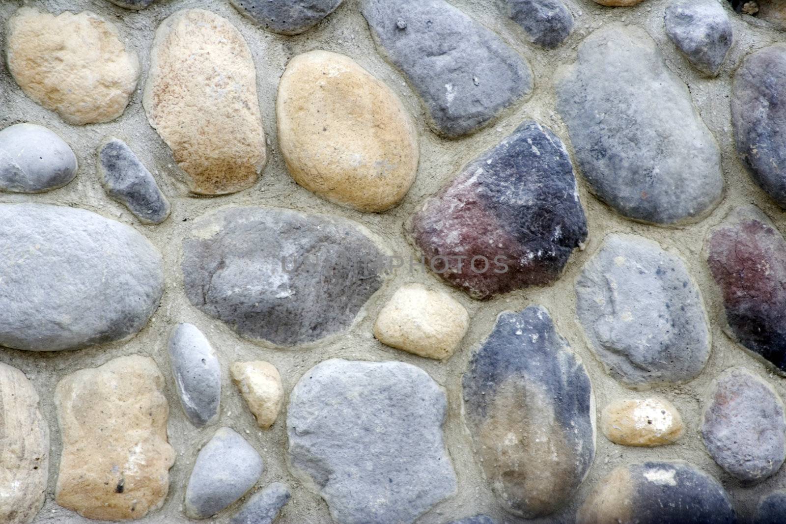 close up of stone wall nice texture and detail