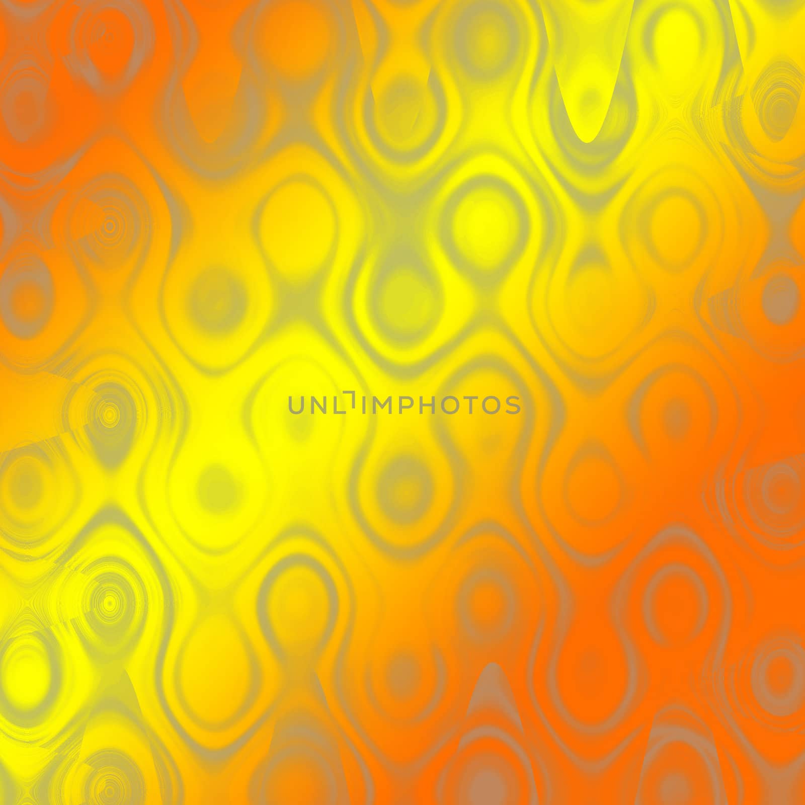background abstract yellow orange strange round patterns