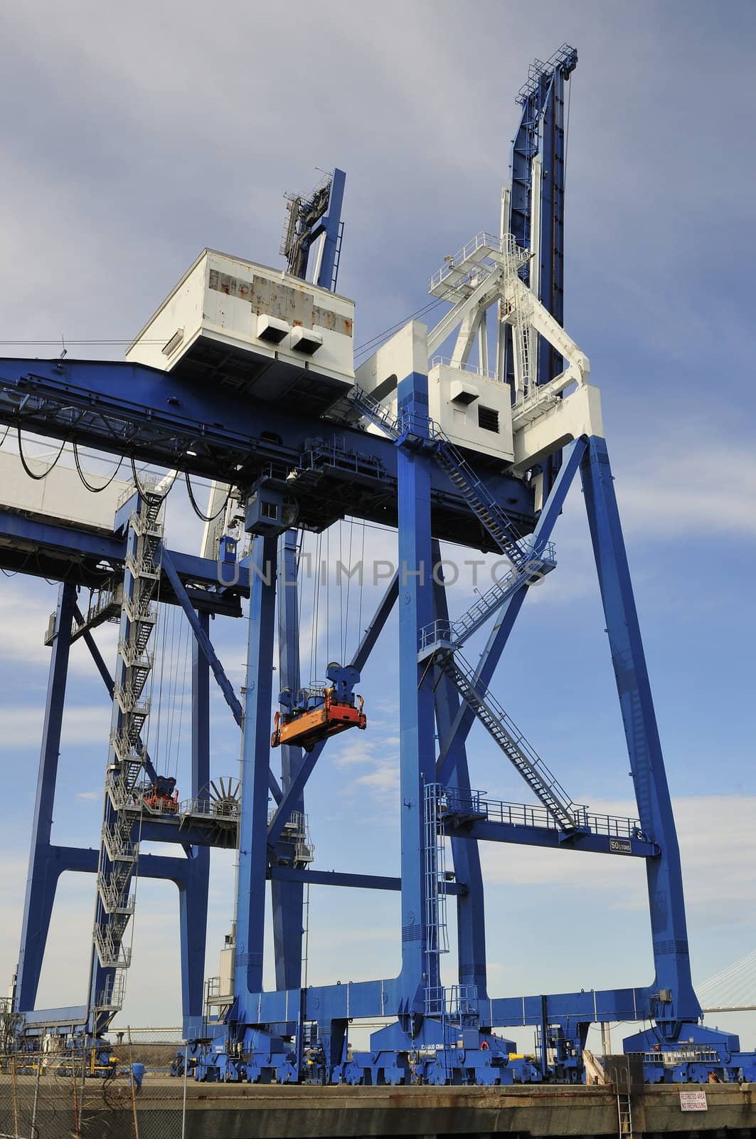 Port container terminal 50 ton container cranes