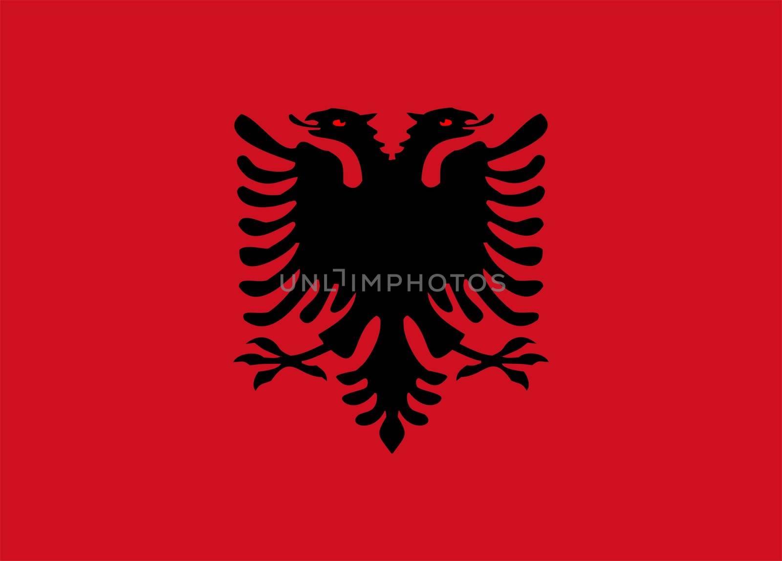 Albania Flag by tony4urban