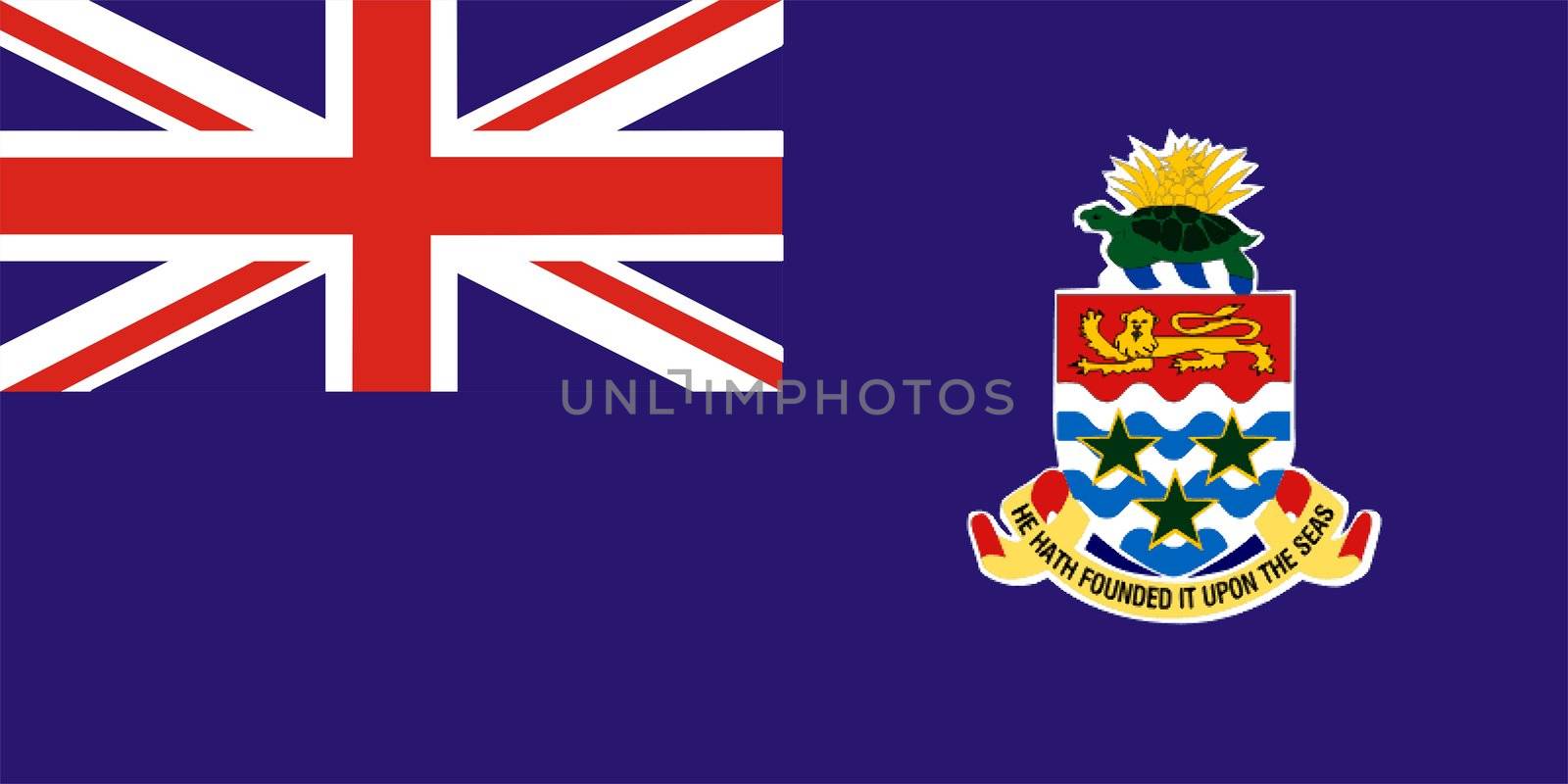 Very large version of the flag of Cayman Islands