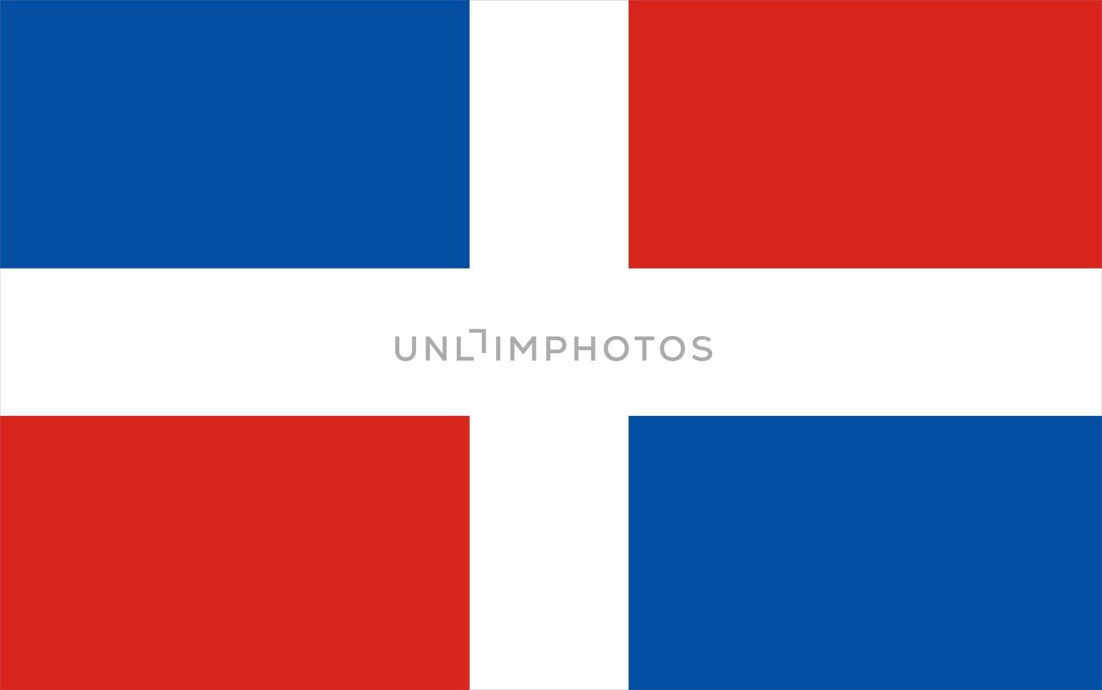 Flag of The Dominican Republic by tony4urban