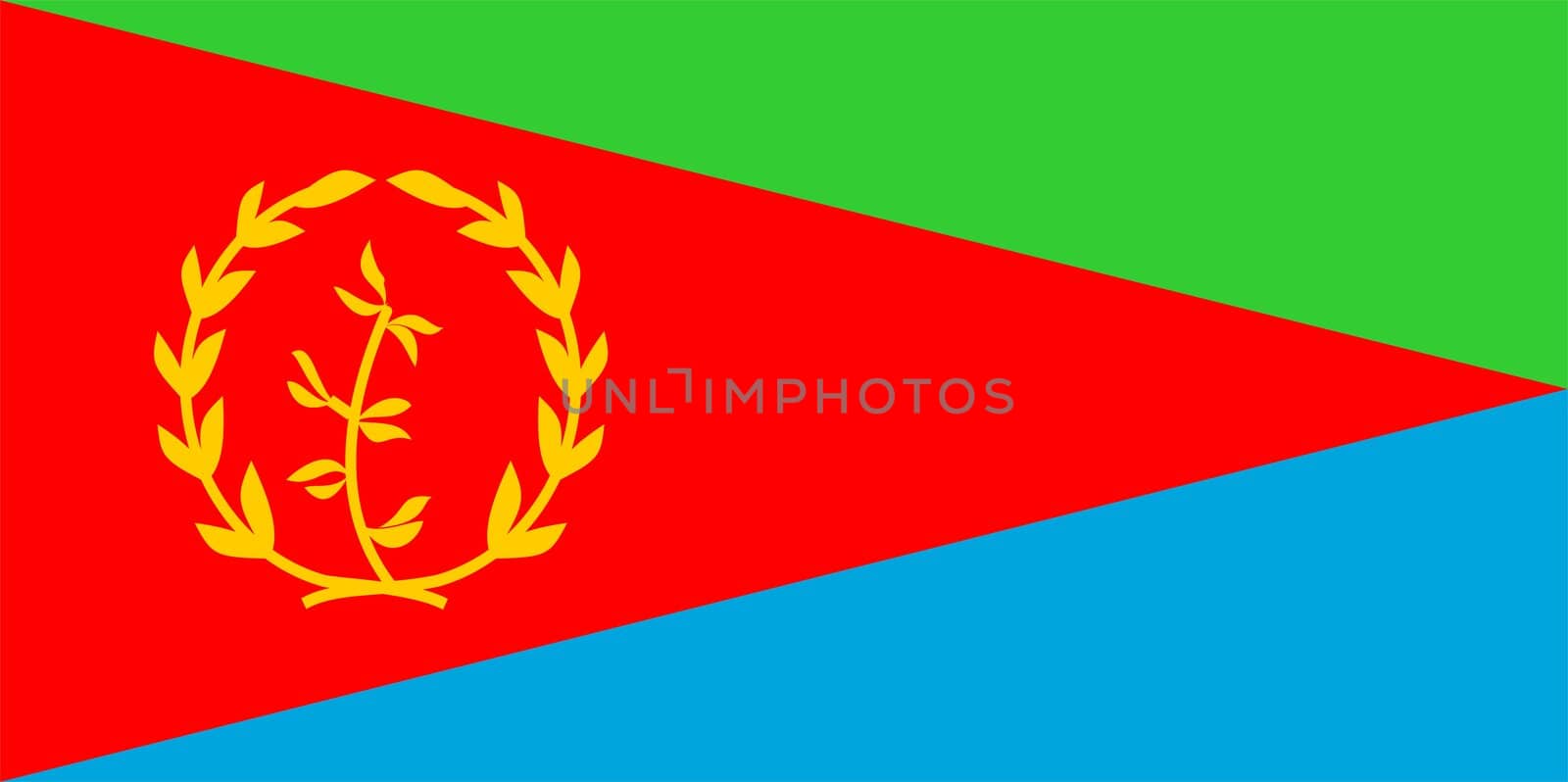 Flag Of Eritrea by tony4urban