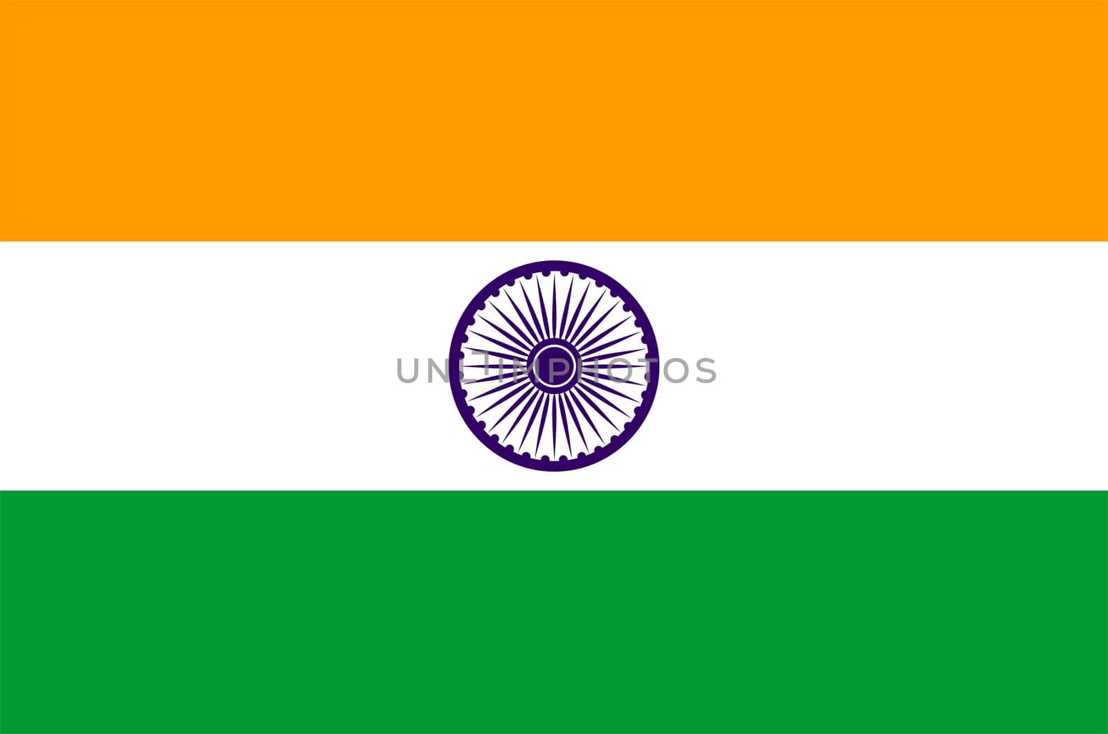 Flag Of India by tony4urban