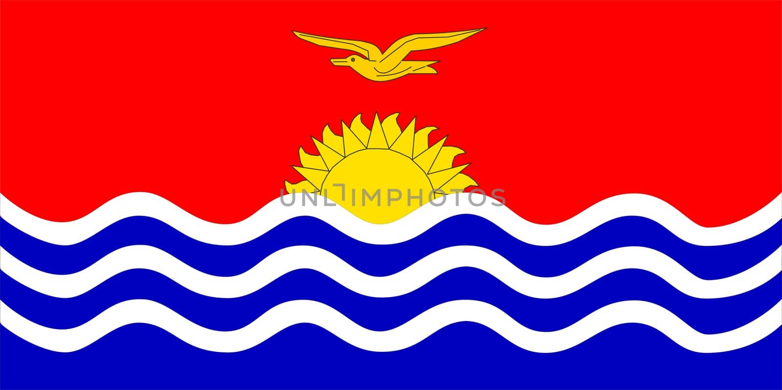 Flag Of Kiribati by tony4urban