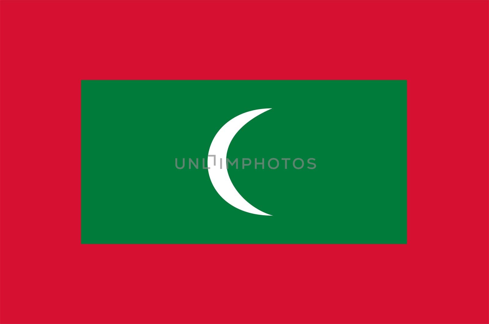 Maldives Flag by tony4urban