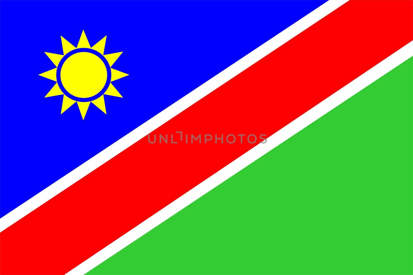 Namibia Flag by tony4urban