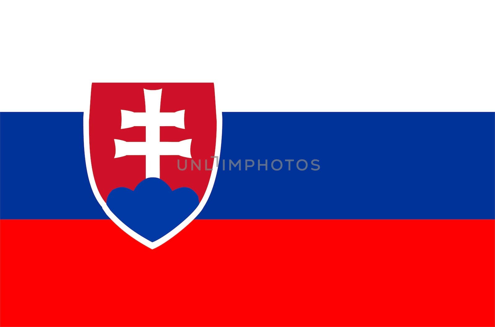 Flag Of Slovakia by tony4urban