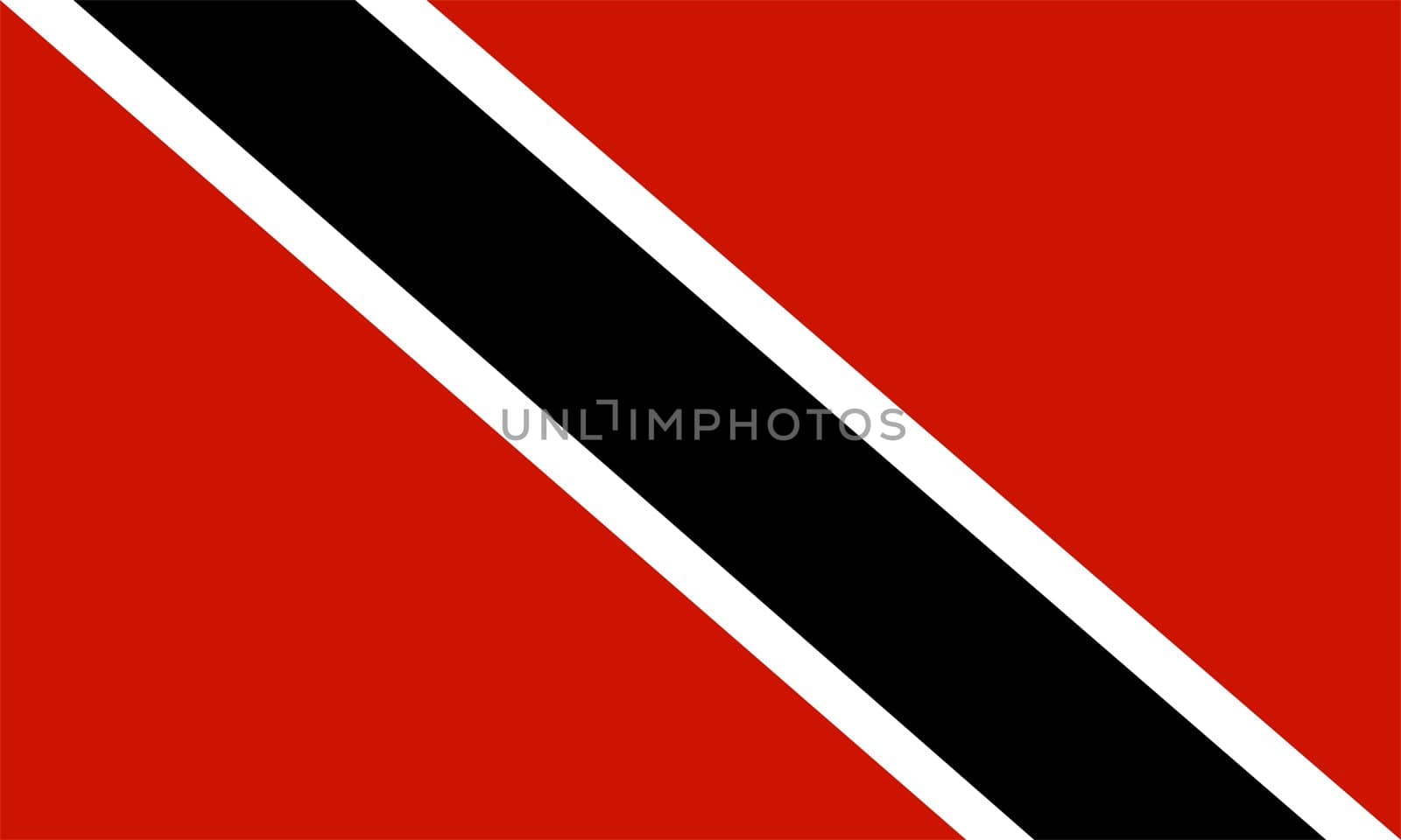 2D illustration of the flag of Trinidad and Tobago