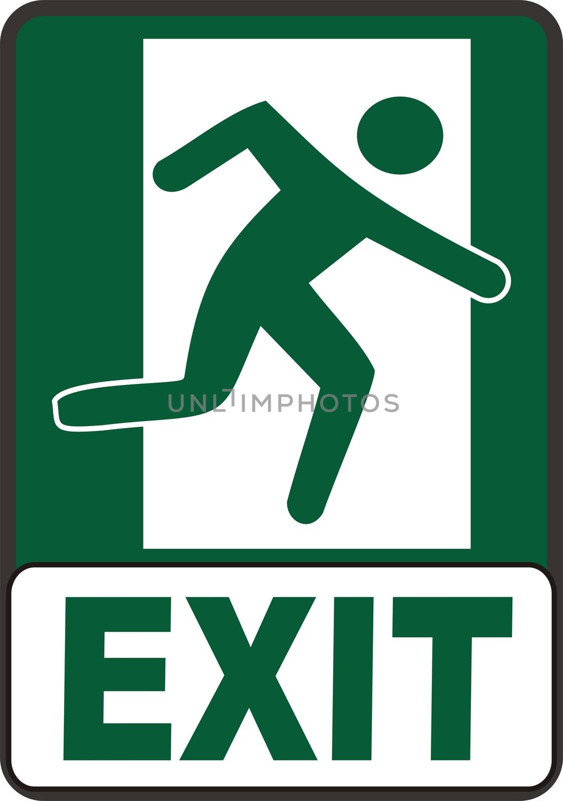 Emergency Exit Sign by tony4urban