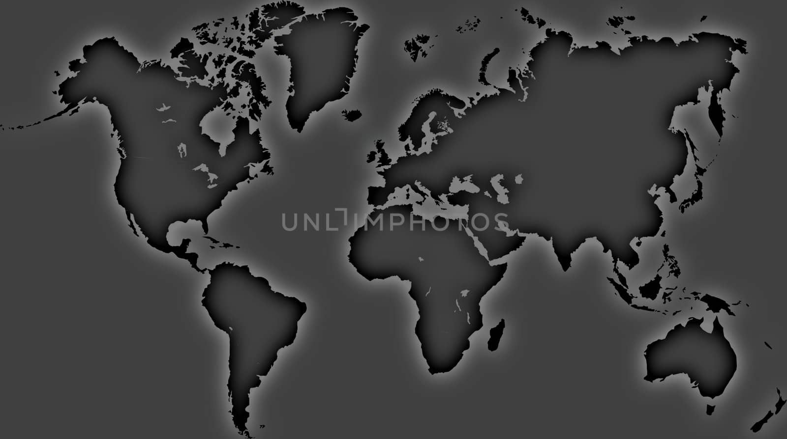 World Map by tony4urban