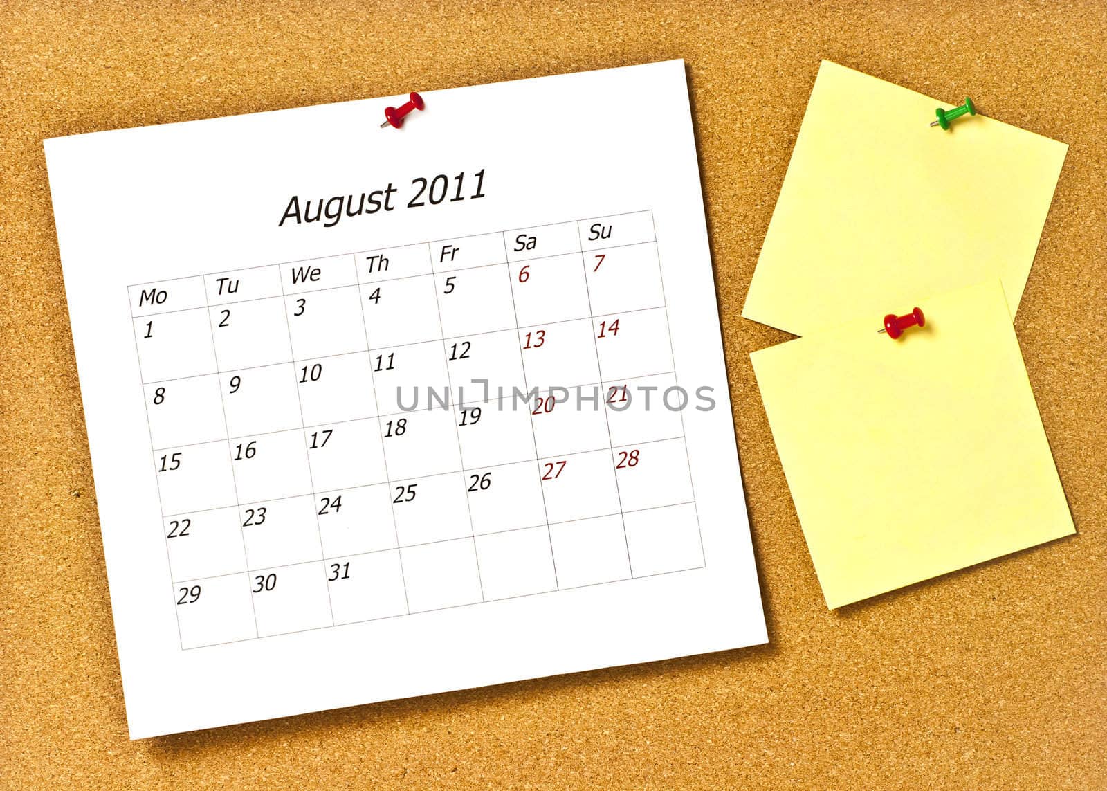 Calendar August. by gitusik