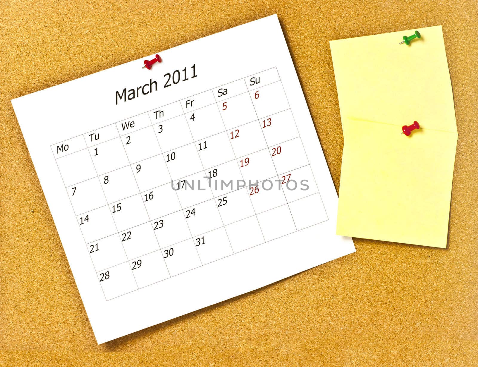 Calendar March. by gitusik
