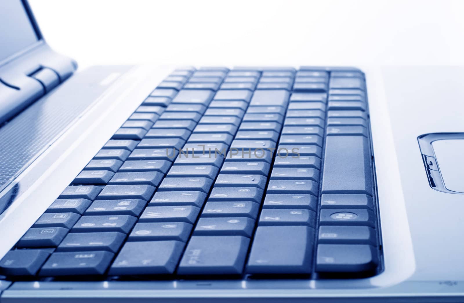 Close-up of a laptop computer
