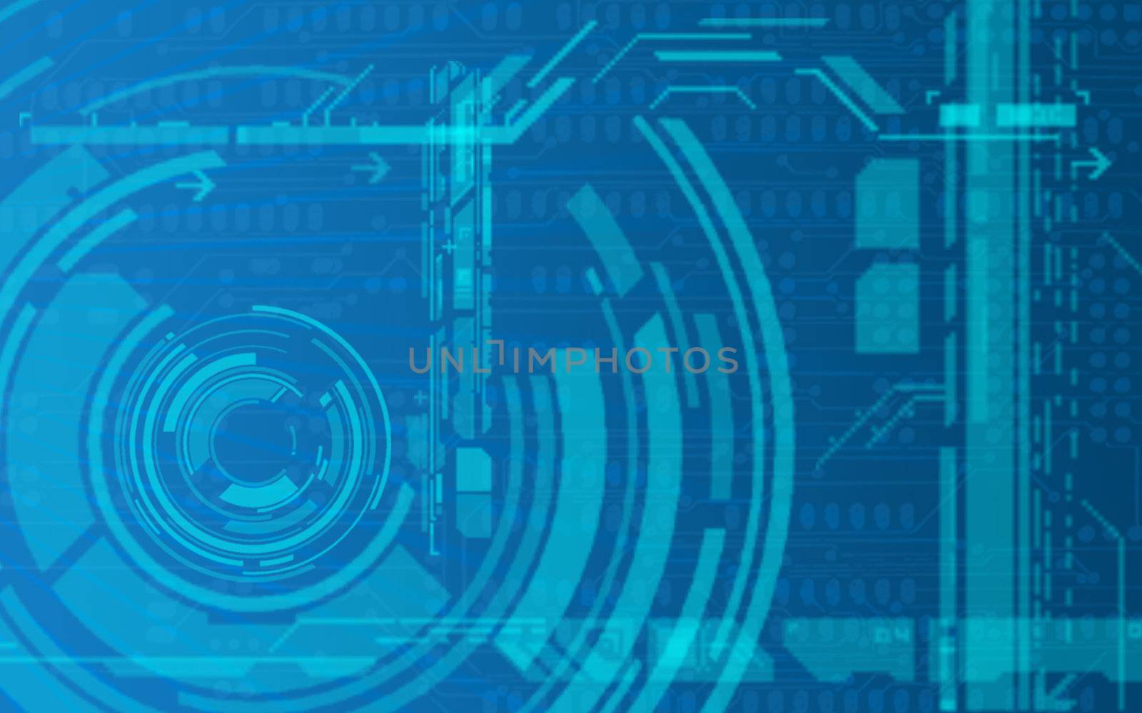 Background to use for any purpose, and presentations. It consists of concentric circles in the technological industrial style