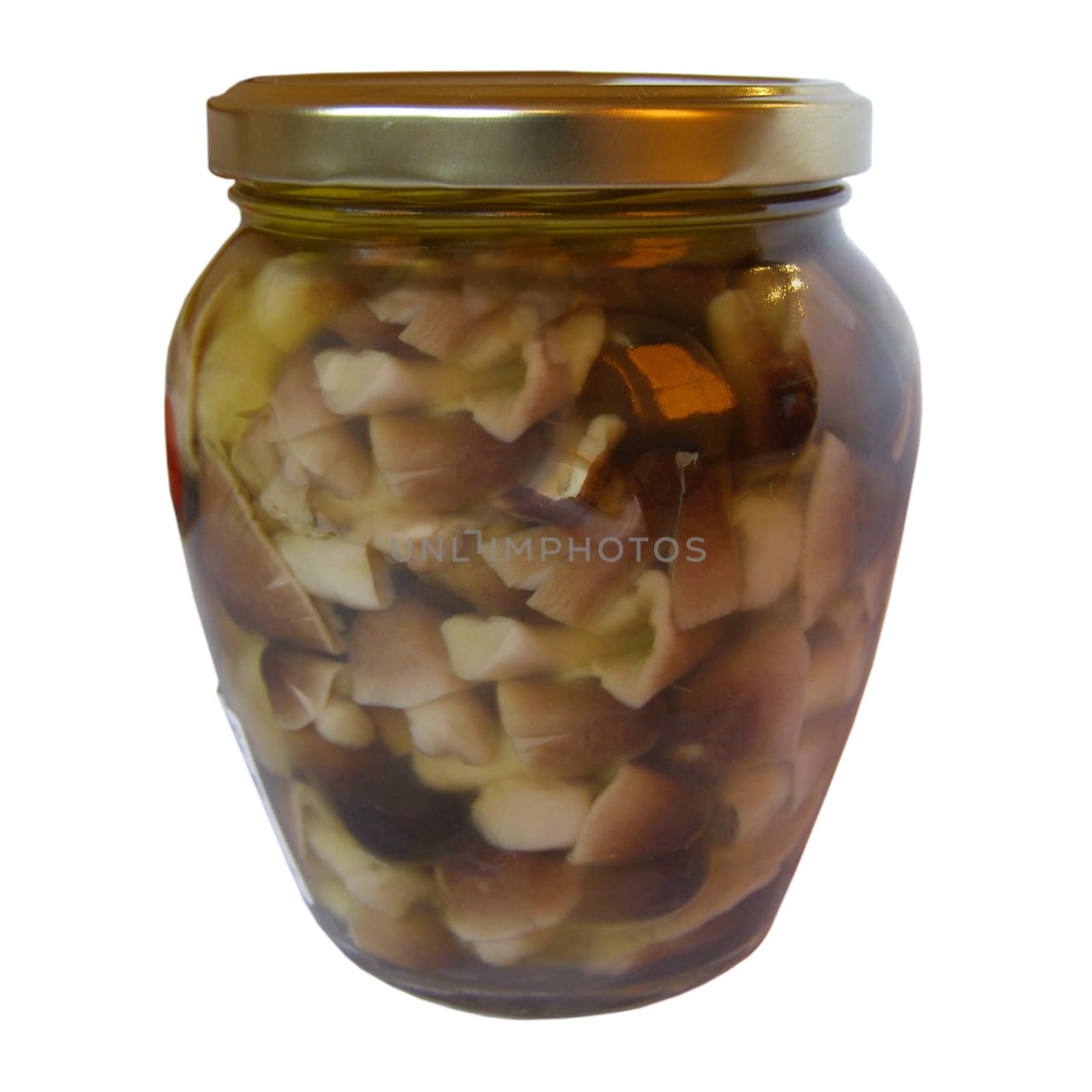 Mushrooms jar by claudiodivizia