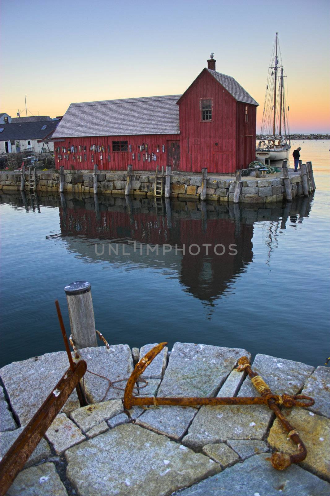 Most photographed famous fishing shack in New England