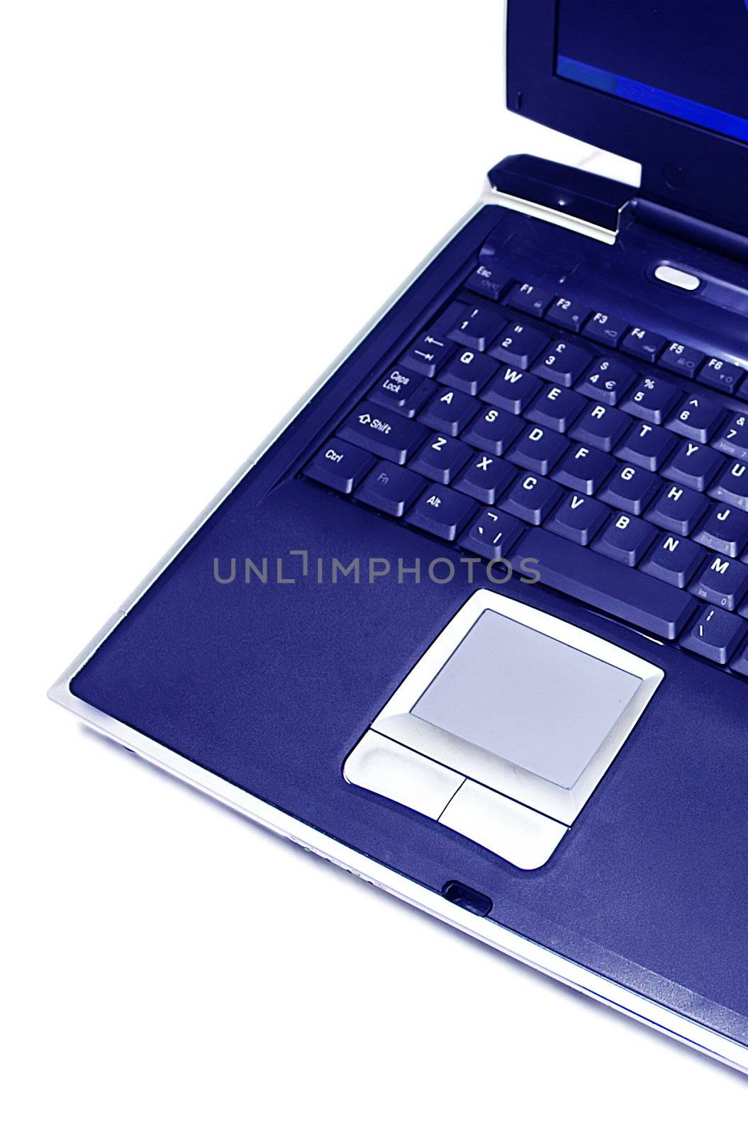 laptop a business image isolated over a white background