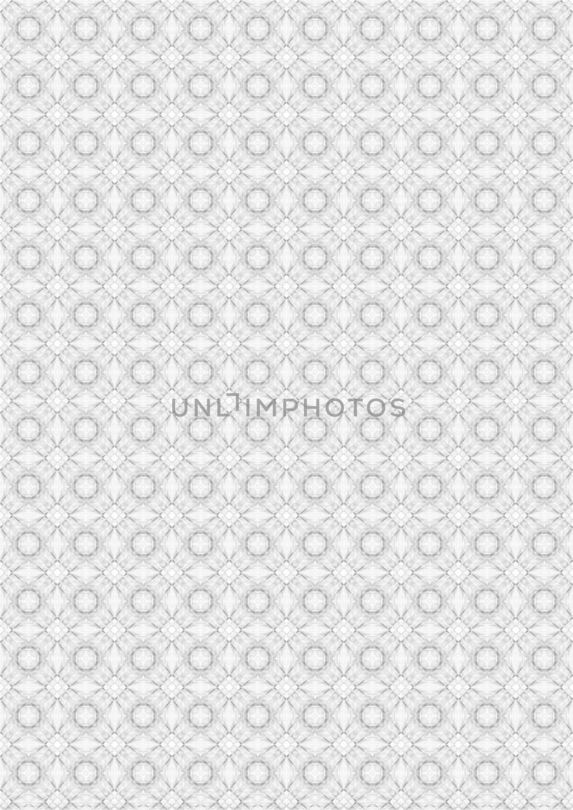 seamless texture of grey ornaments on white background