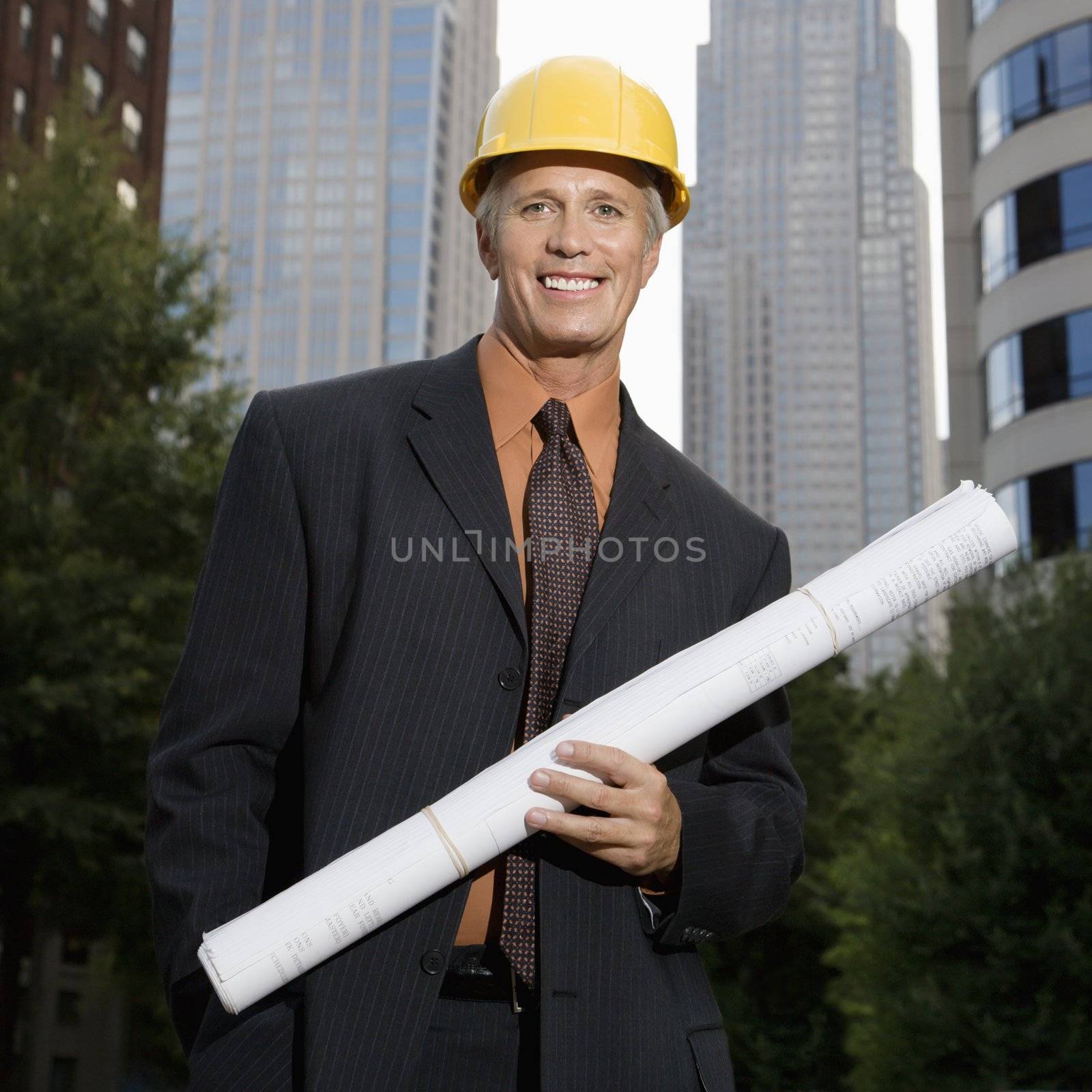 Construction supervisor. by iofoto