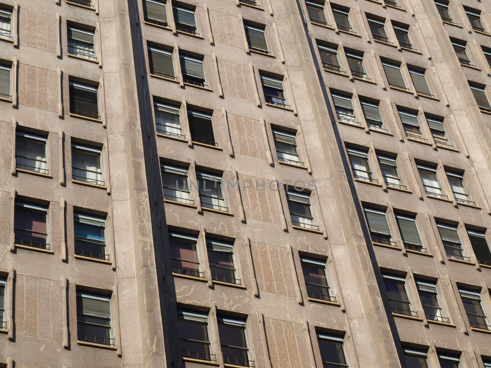 Torre Velasca, modern landmark building in Milan