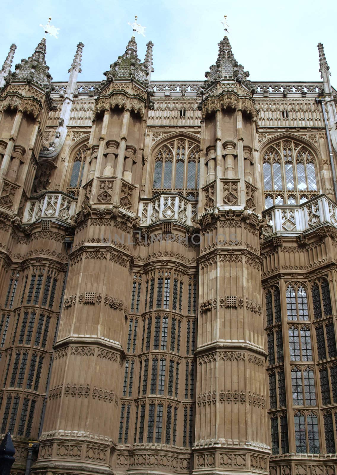 Detail of Westminster Cathedral in London, UK