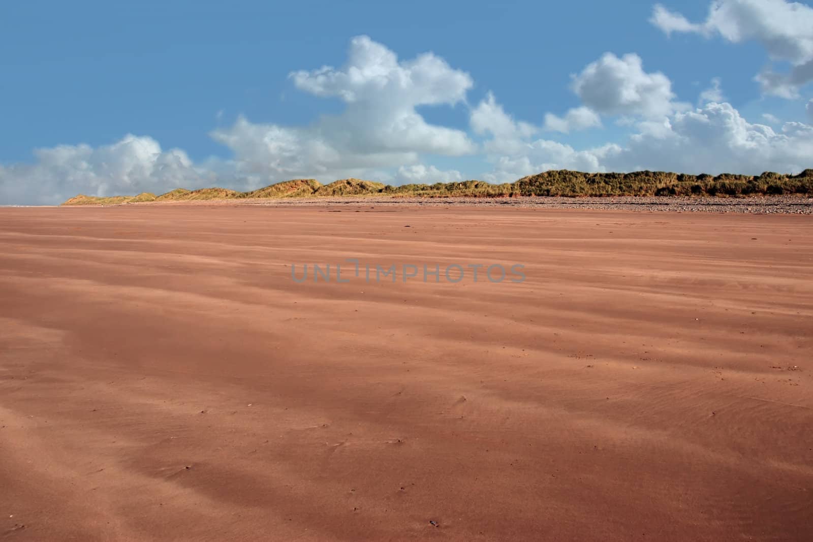 a lonely deserted beach on the west coast of ireland