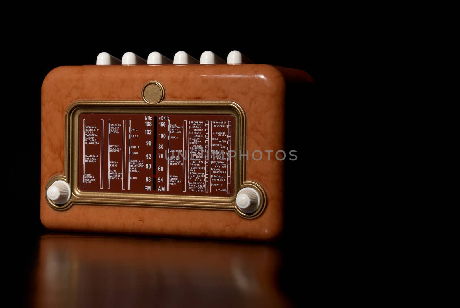 Vintage radio receiver