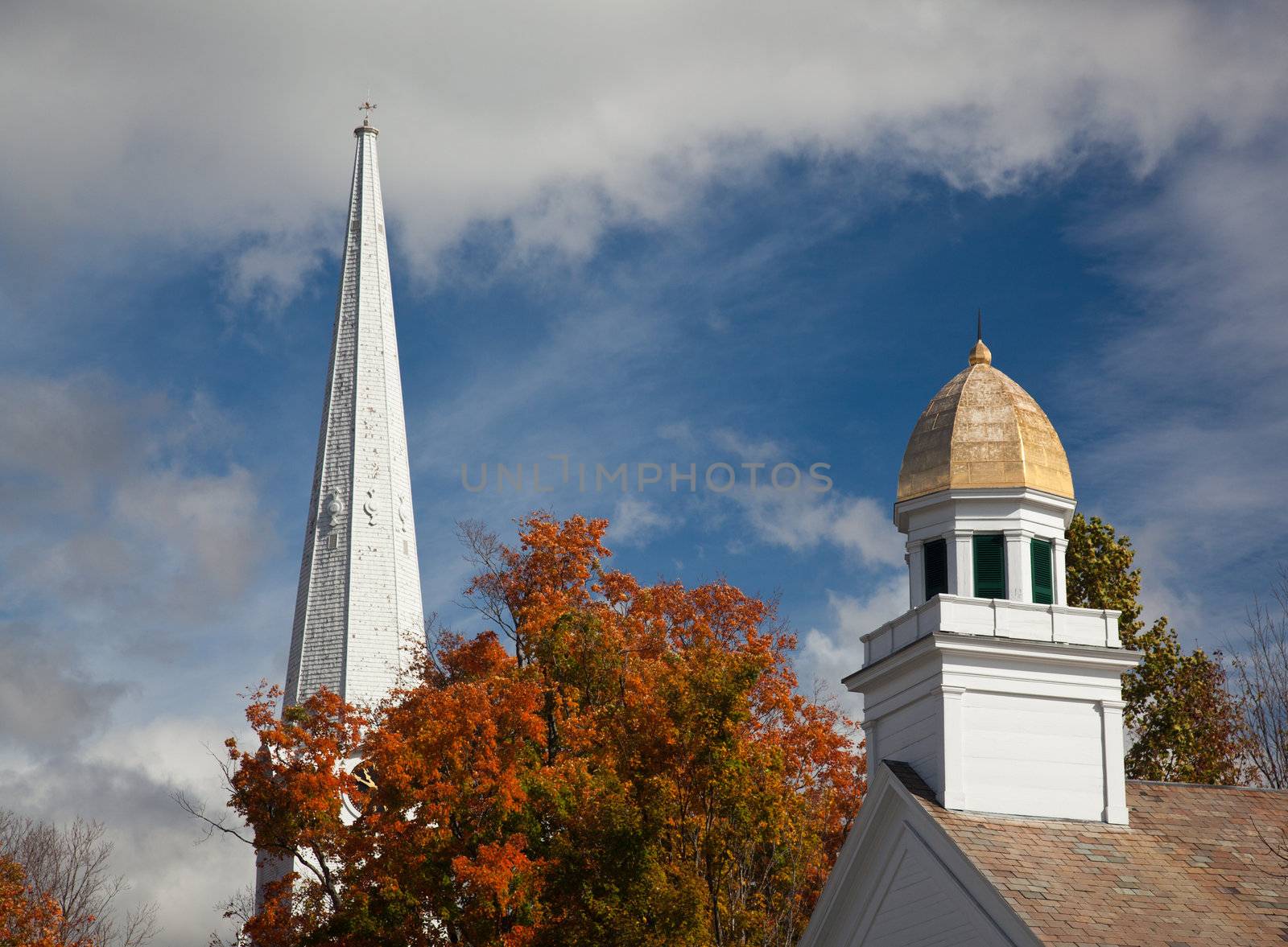 Manchester Vermont in Fall by steheap