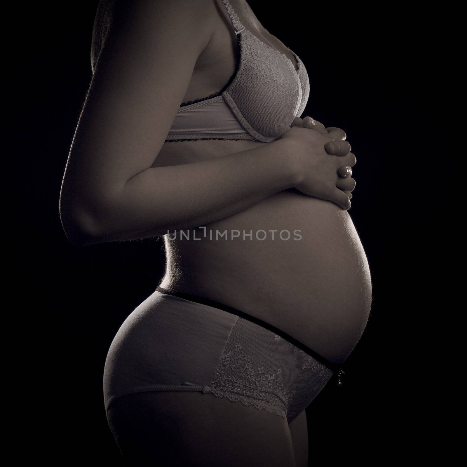 Pregnancy shilhuette by mjp