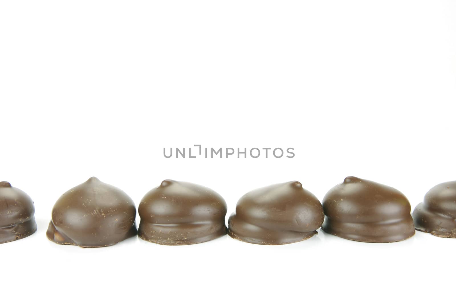 Marshmallow Biscuits isolated against a white background
