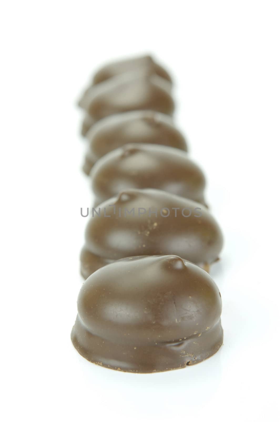 Marshmallow Biscuits isolated against a white background