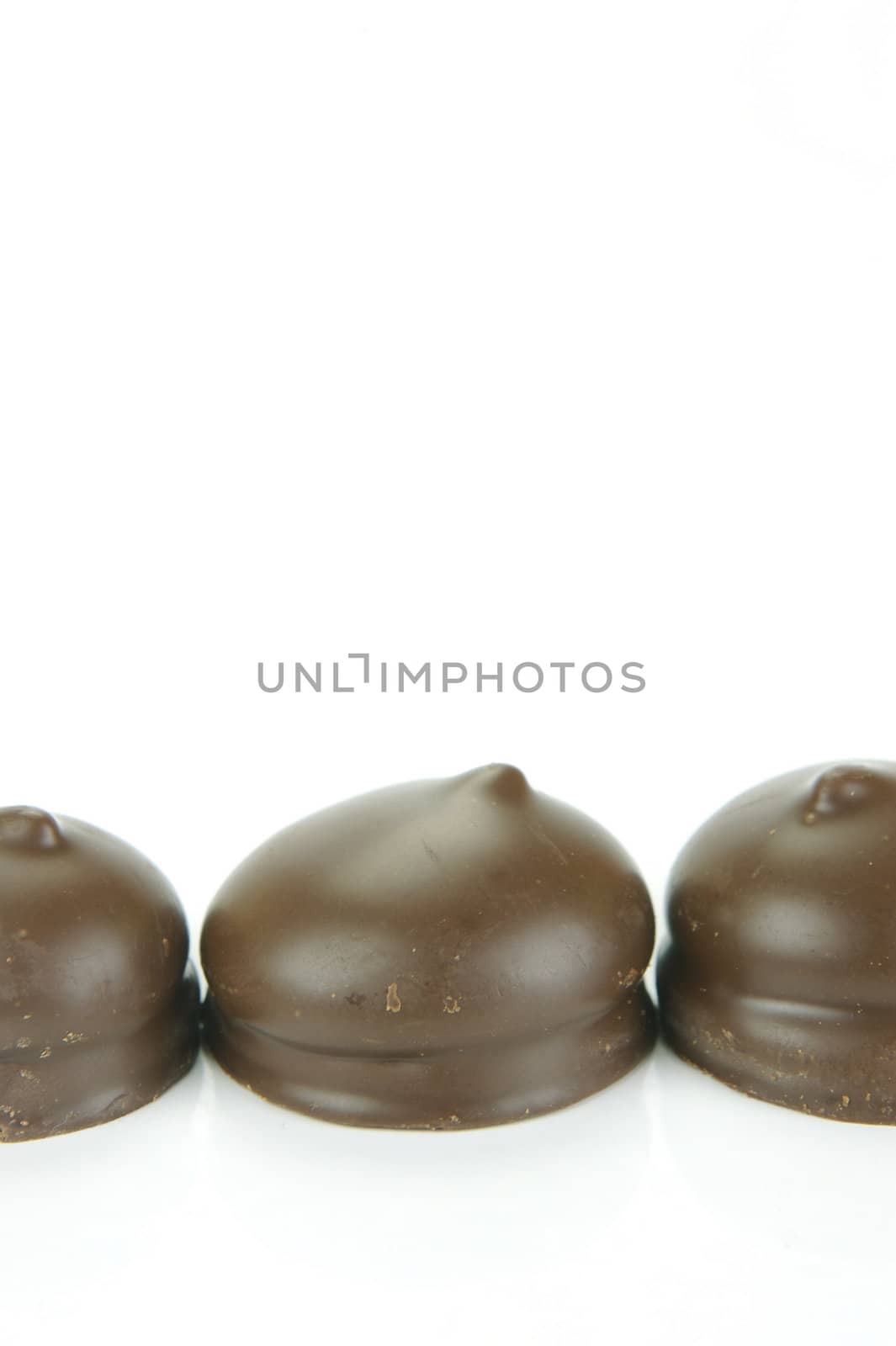 Marshmallow Biscuits isolated against a white background