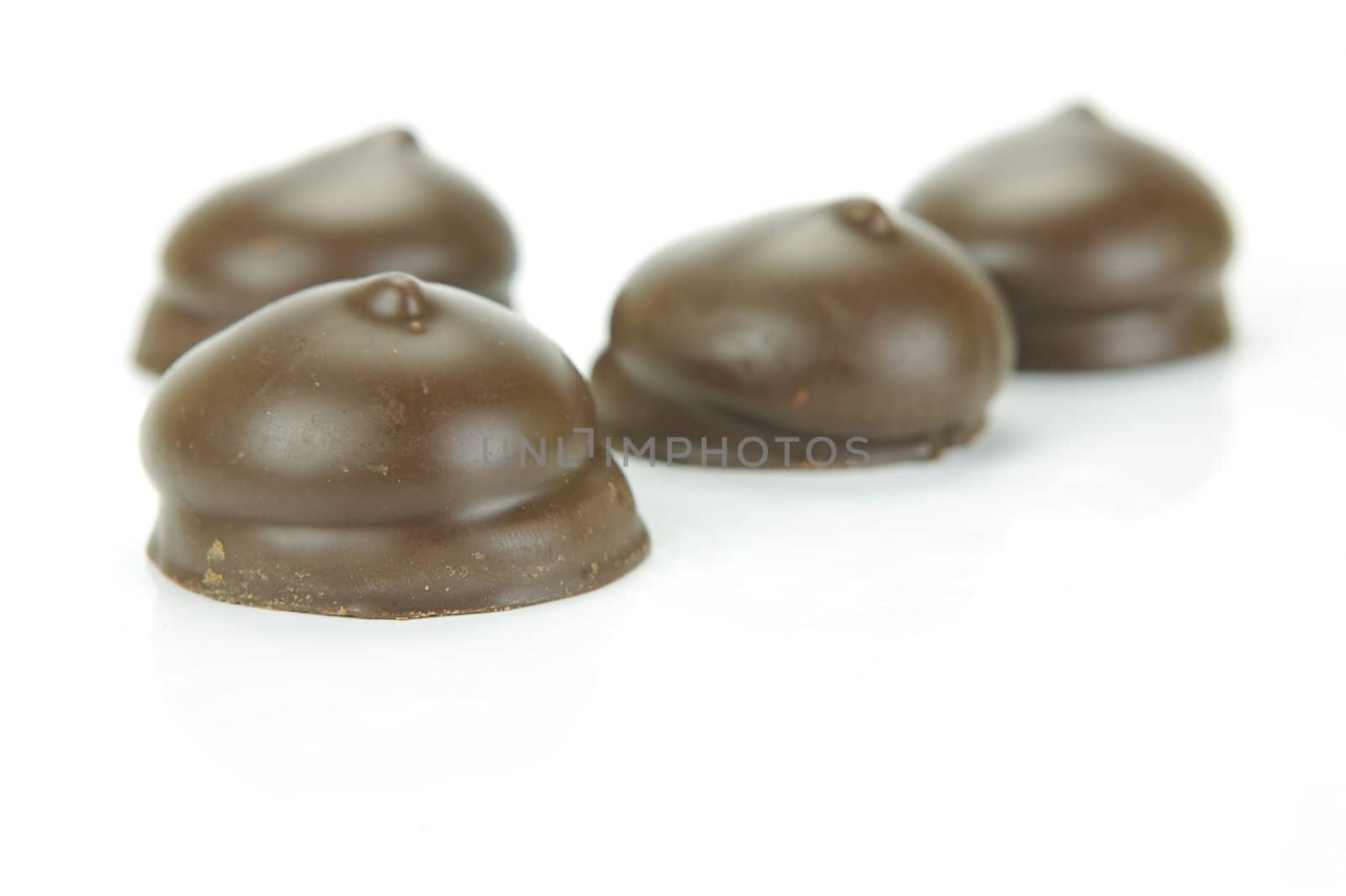 Marshmallow Biscuits isolated against a white background