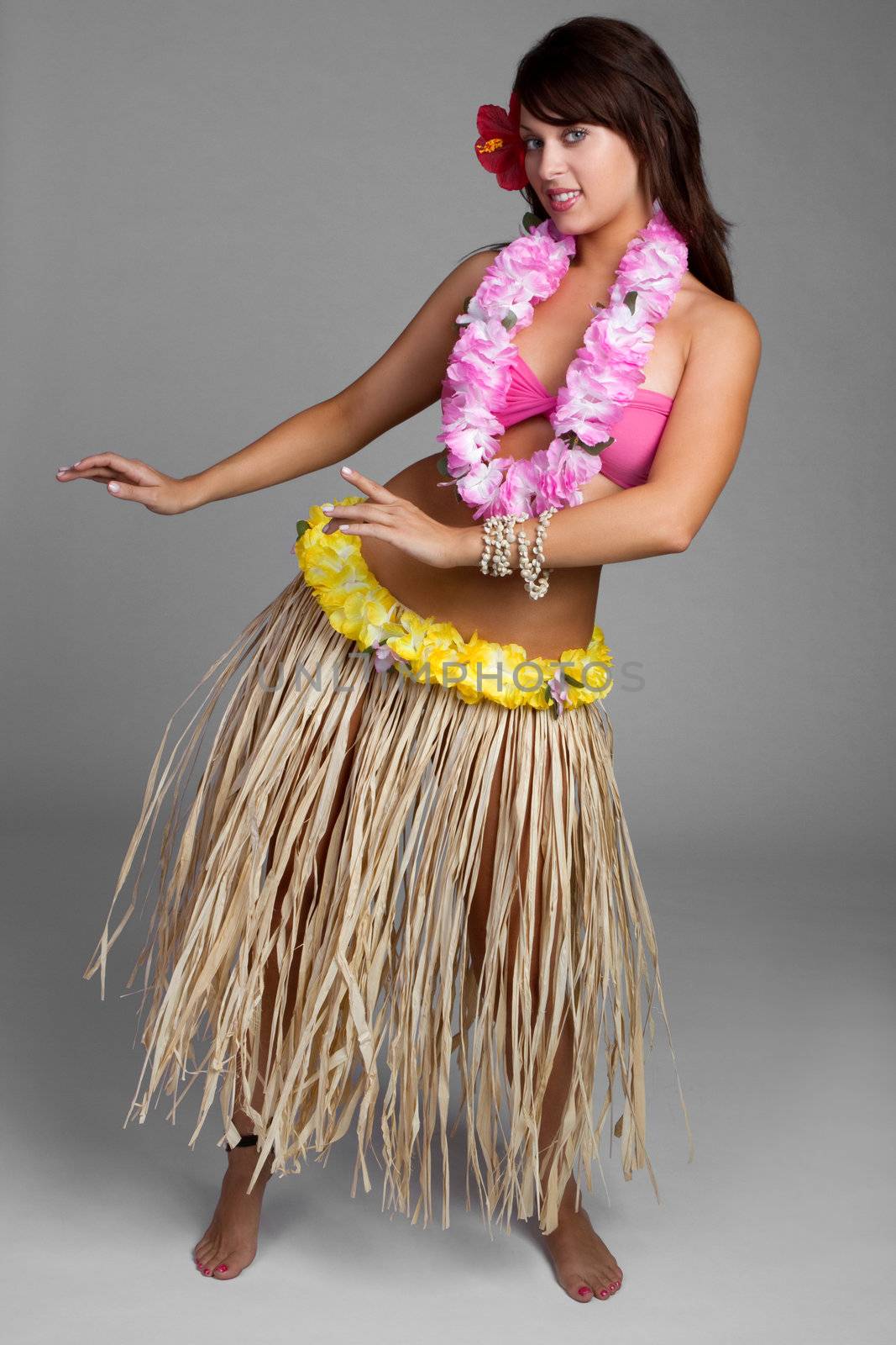 Hawaiian Hula Girl by keeweeboy