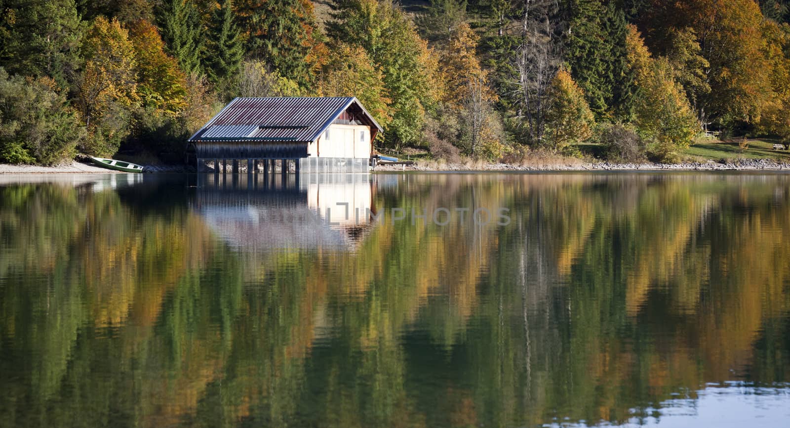 An image of the Walchensee in Bavaria Germany