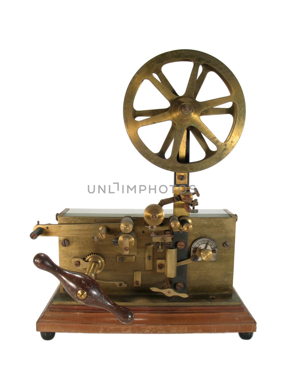 Antique telegraph isolated by PlanctonVideo