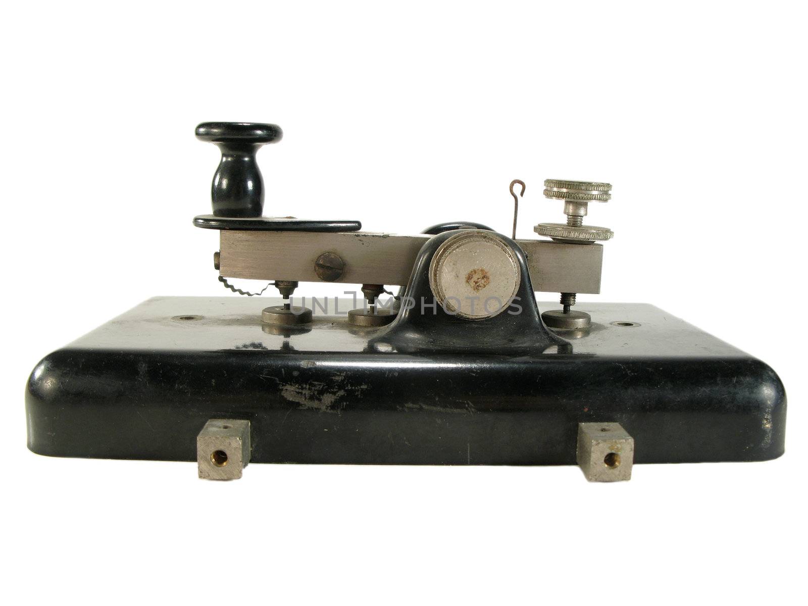 Antique morse key by PlanctonVideo