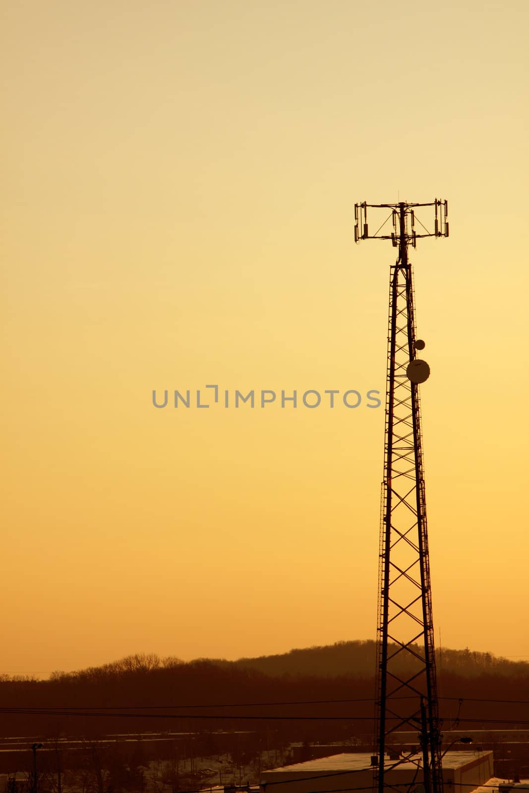 Orange Cast Cell Tower
 by ca2hill