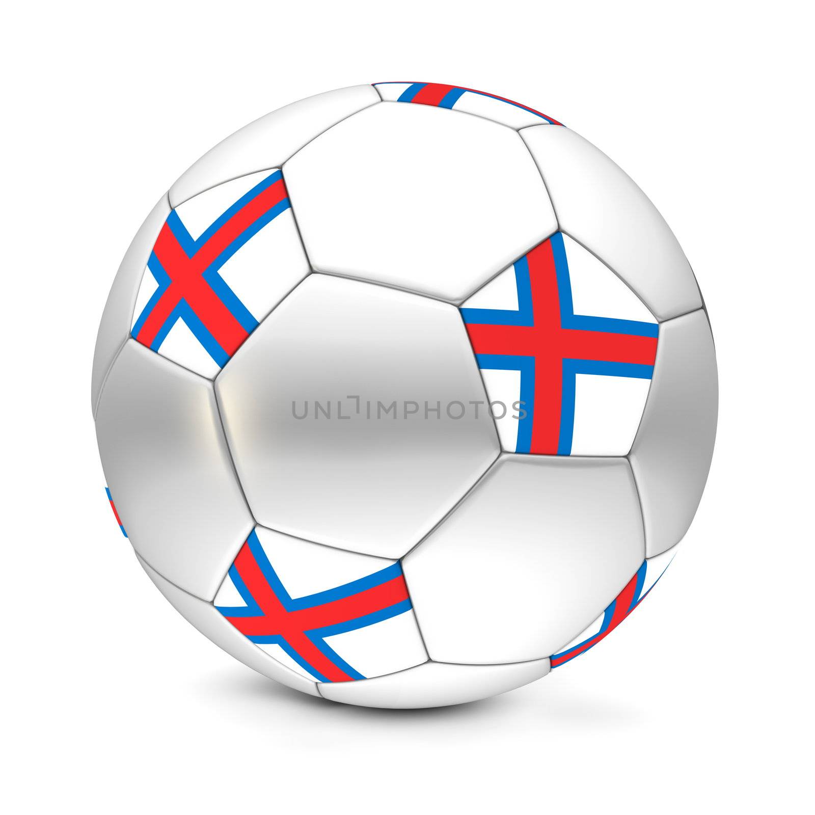 Soccer Ball/Football Faroe Islands by PixBox