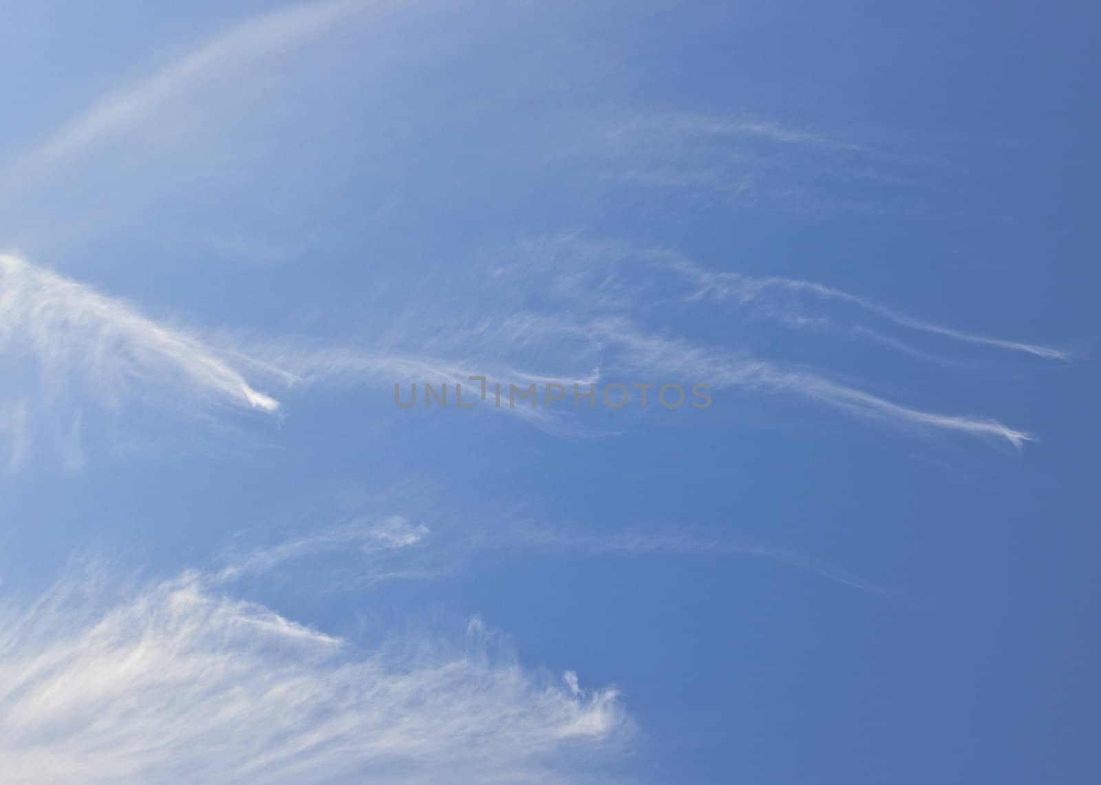 cloud in the form of sphere in the blue sky