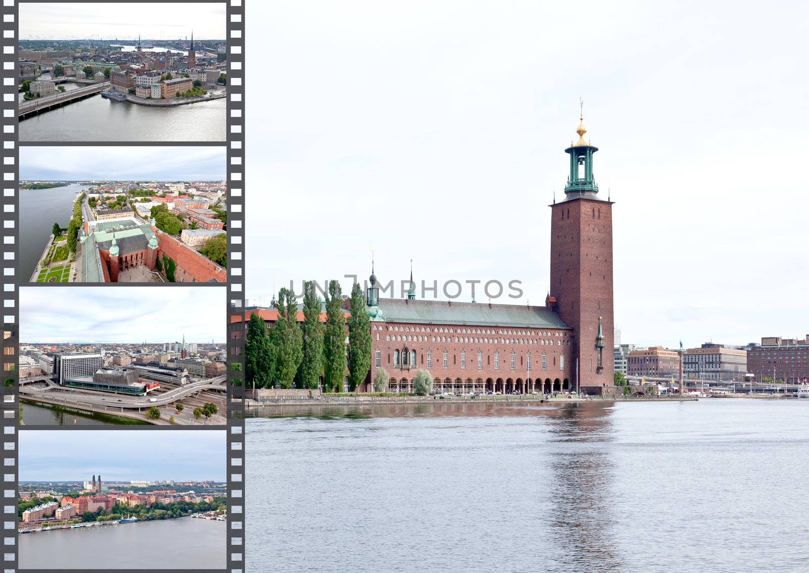 The famous City hall of Stockholm by gary718