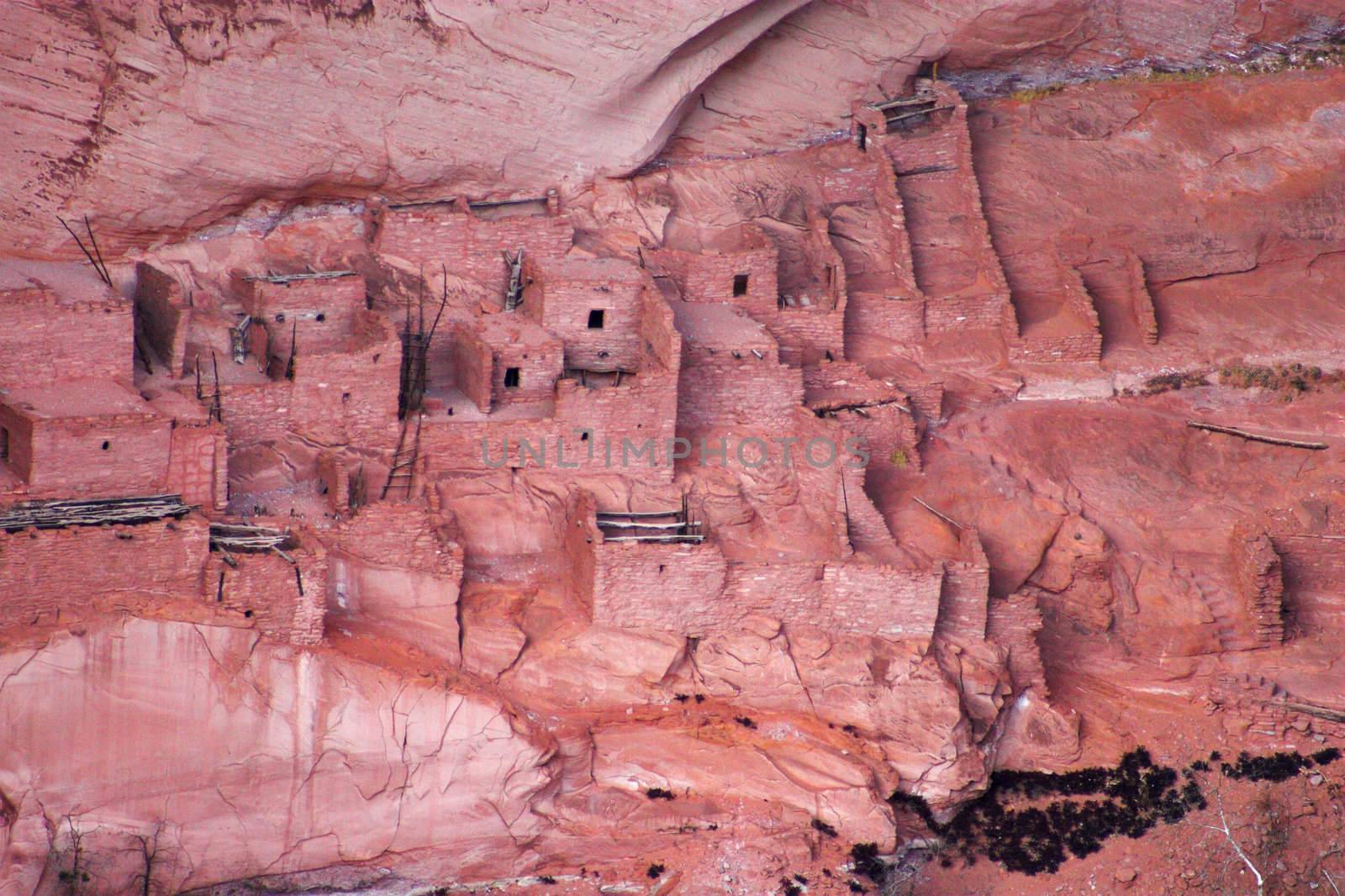 Ancient ruins of pre-historic Indian cultures of American southwest and surroundings, Navajo National Monument
