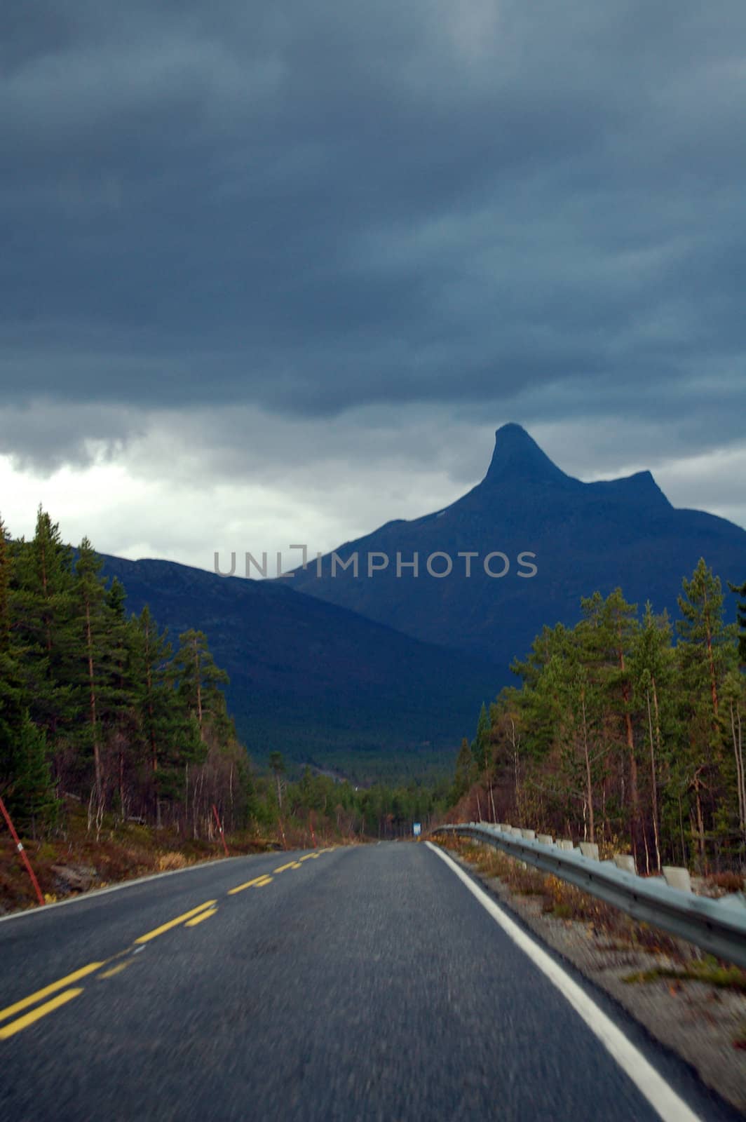 desert mountain road