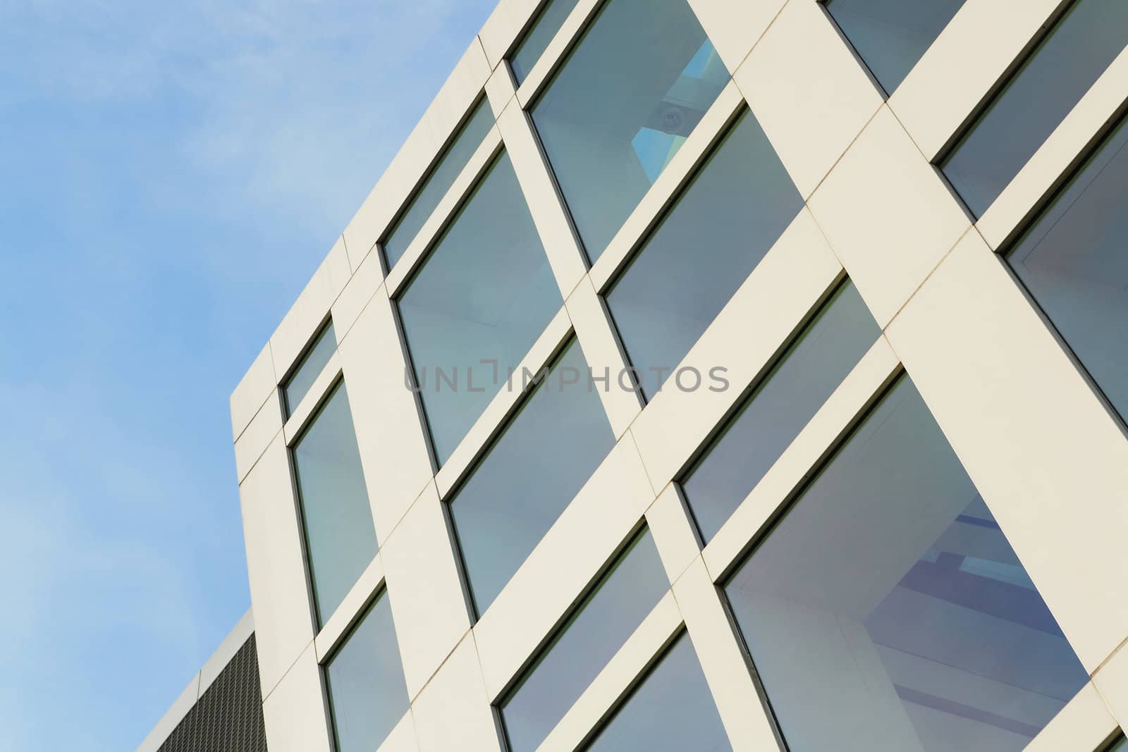 glass building wall