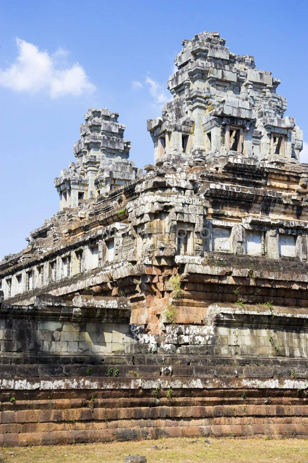 Image of UNESCO's World Heritage Site of Ta Keo Temple, located at Siem Reap, Cambodia.