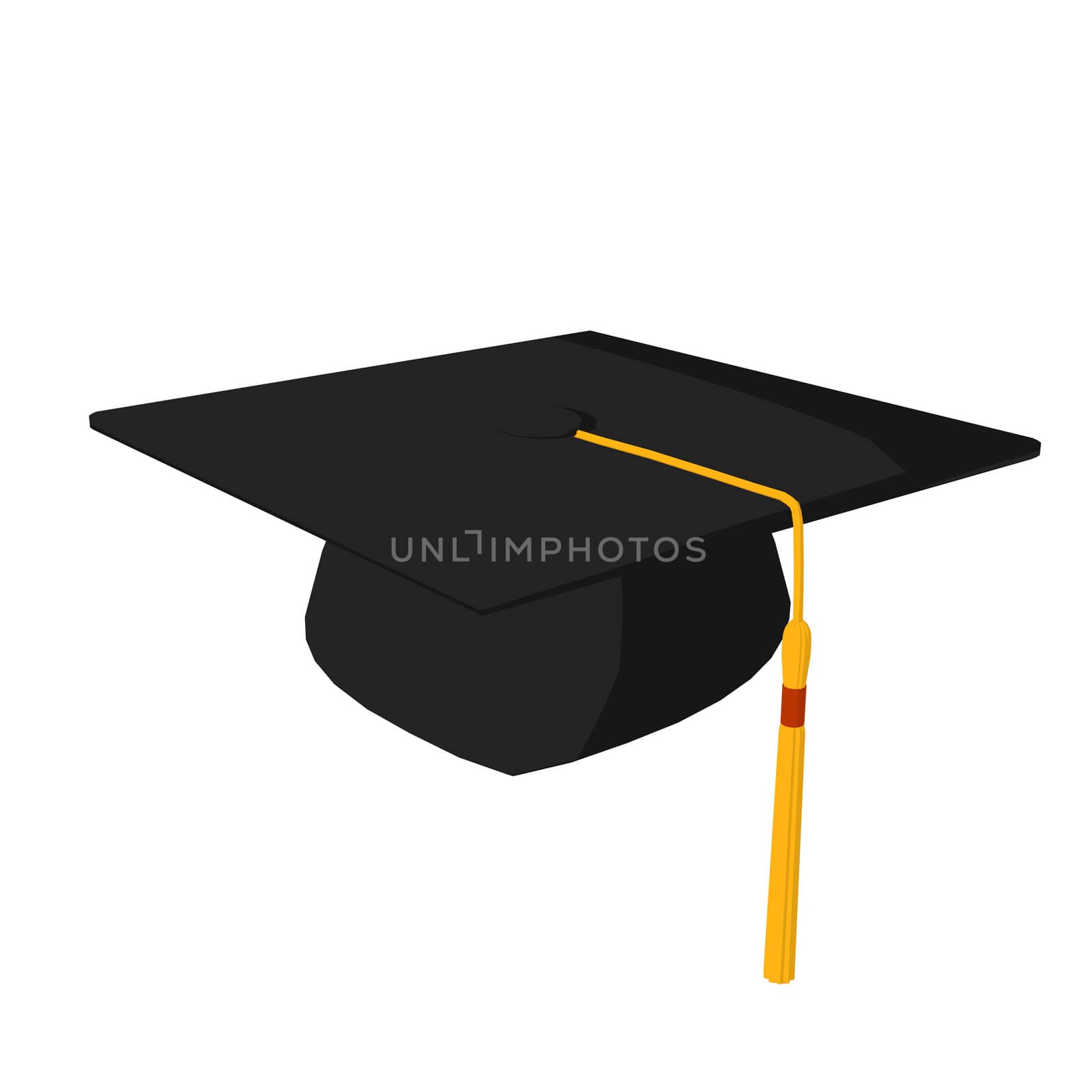 Graducation Cap Illustration by kathygold