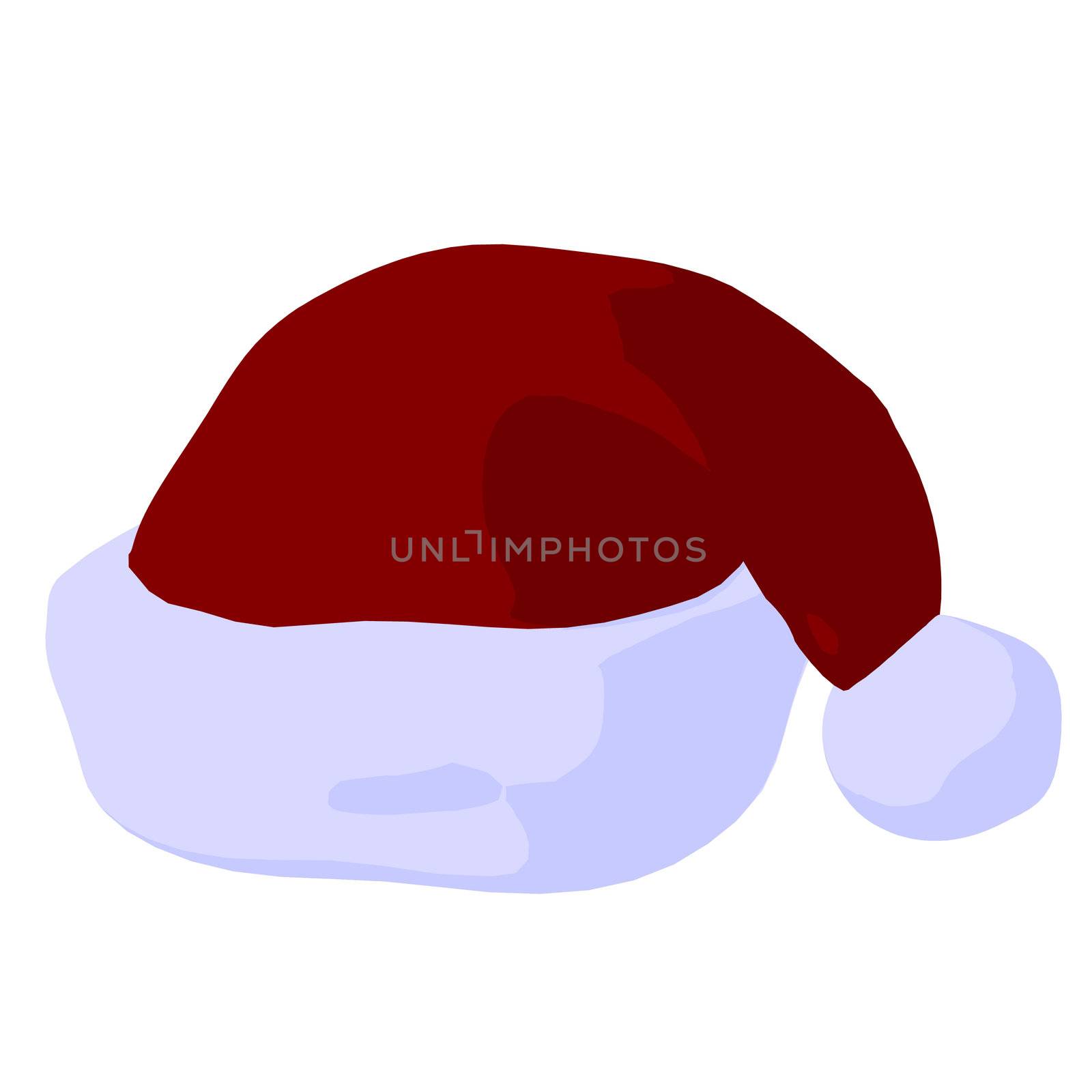 Santa Hat Illustration by kathygold