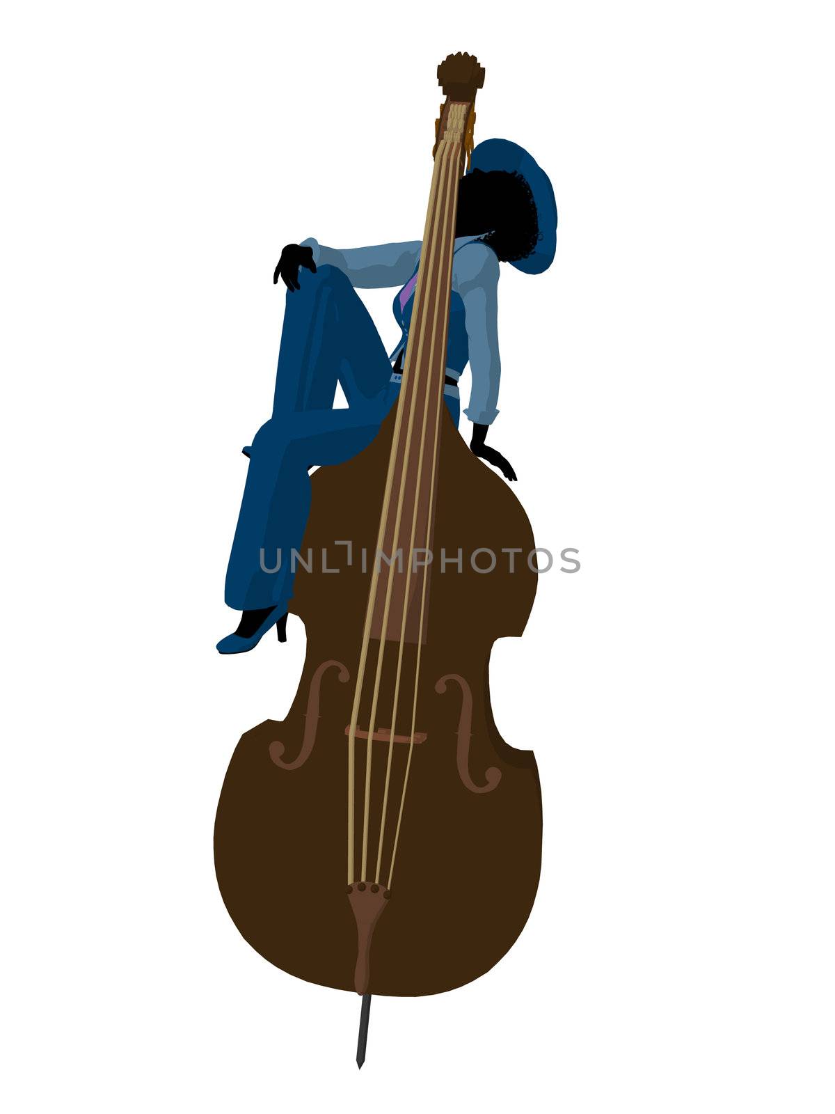 African American Jazz Illustration by kathygold